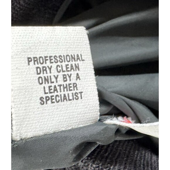 Sporty’s Pilot Shop Goat Skin Leather Bomber Jacket A-2 Vtg Flight Sz 48 R USA - Picture 5 of 6